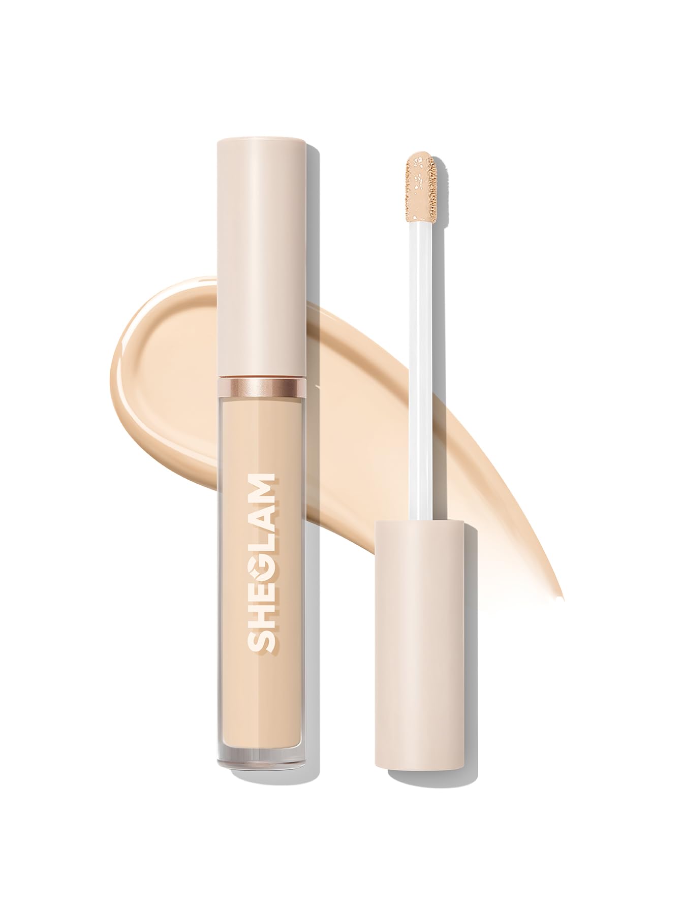 SHEGLAM 12HR Full Coverage Concealer Matte Finish Concealer Stick for Under Eye and Dark Circles – Linen