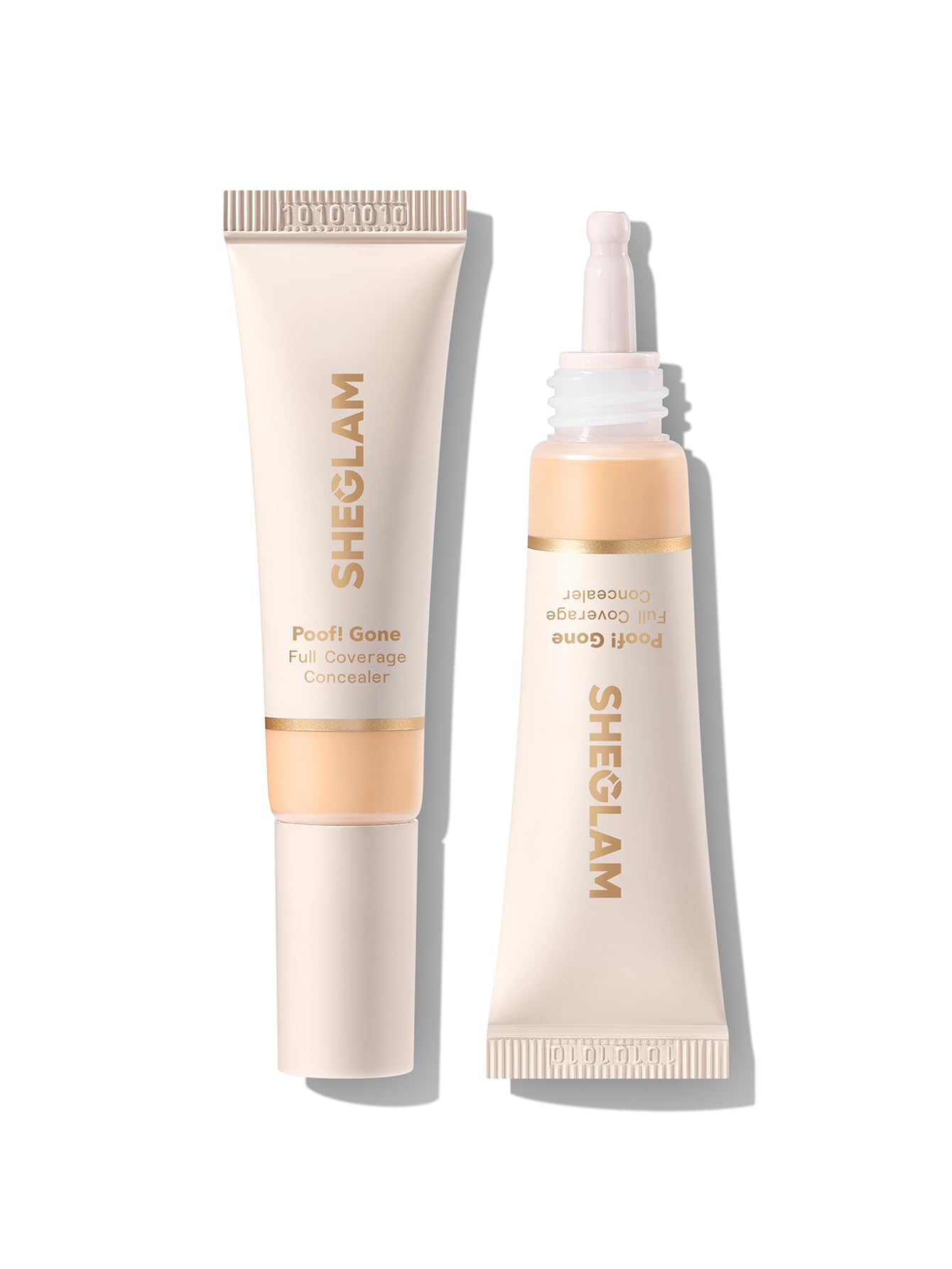SHEGLAM Poof! Gone Full Coverage Concealer Long-Lasting Under Eye Concealer – Fair