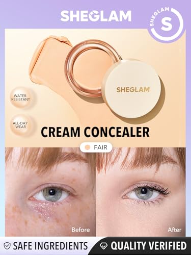 SHEGLAM Rapid Retouch Cream Concealer-Fair