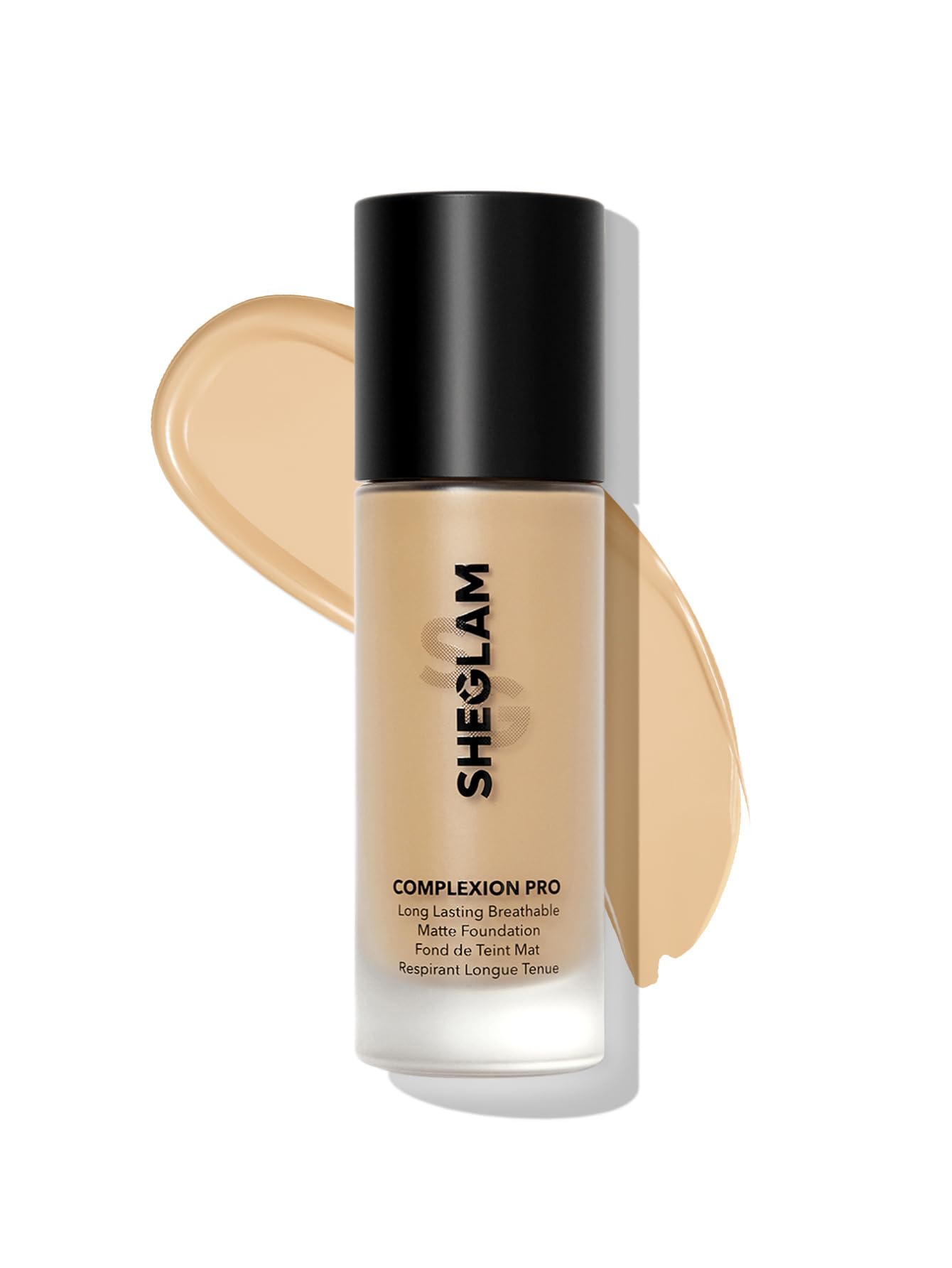 SHEGLAM Full Coverage Foundation Makeup Long Lasting Waterproof Matte Dewy Liquid Foundation – Sand